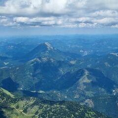 Flugwegposition um 11:15:35: Aufgenommen in der Nähe von Lunz am See, Österreich in 2592 Meter